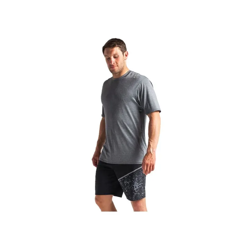 C-Skins UV Men's Short Sleeve T-Shirt Black Heather-2